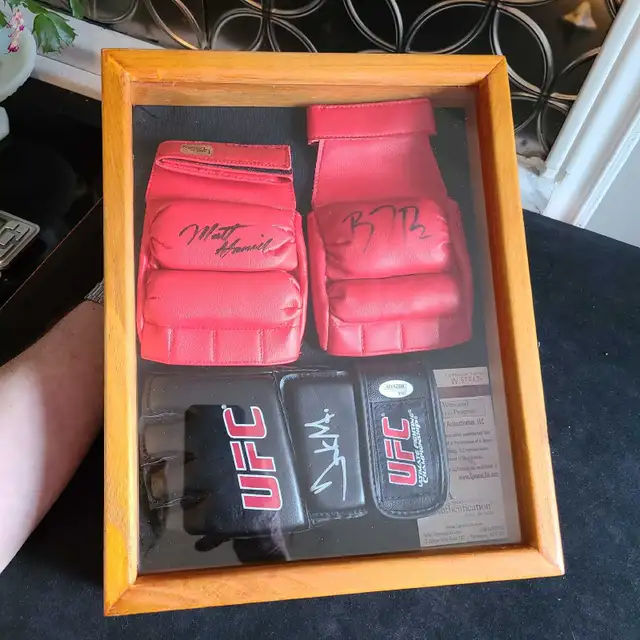 MMA / UFC Signed Gloves in Arts & Collectibles in St. Catharines - Image 8