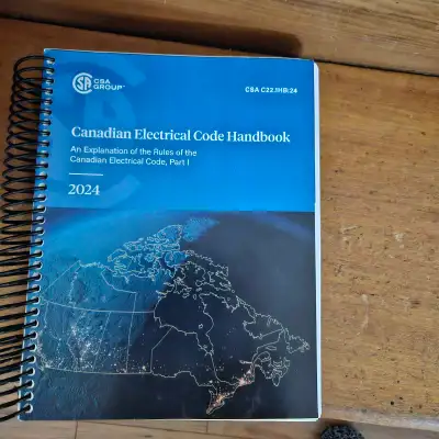 Like new..And explanation of the rules of the Electrical code, Part 1 2024