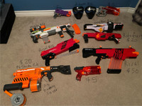 Nerf Guns - together or separate 