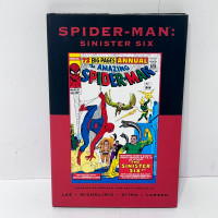 Spider-Man sinister 6 graphic novel comic book hardcover 