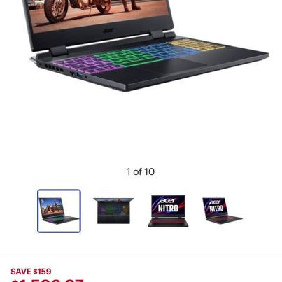 Acer nitro 5 gaming laptop - 12th generation/ RTX 3050 videocard in Laptop Accessories in Oshawa / Durham Region