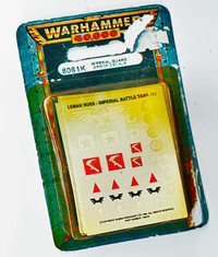8061k Imperial Guard Armor Decals Warhammer 40K