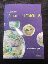 A course in Financial Calculus