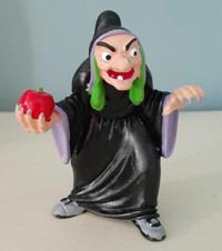 Vintage 80s Disney Snow White Evil Witch PVC figurine