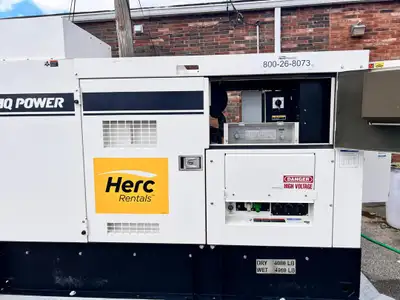 WhisperWatt DCA-70SSIU4F Diesel Generator ,70 kVA . ISUZU 4JJ1X Engine (7,988 Hours) Very clean indu...