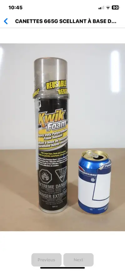 Canette de foam, View more