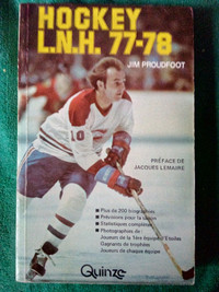 Livre souvenir : Hockey L.N.H. 1977-78