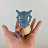 Cubone 3D Printed Pokémon       Figure Hand Painted