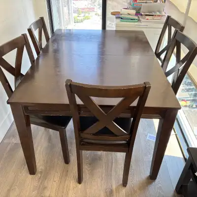 Dining Table with 5 Chairs, View more
