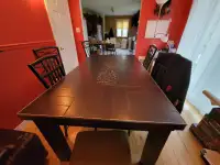 Table de cuisine 6 places sans les chaises