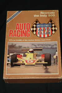 1979 AVALON HILL AUTO RACING BOARD GAME