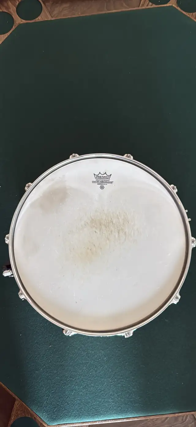 Sonor all maple snare drum in Drums & Percussion in Hamilton - Image 5