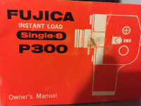 FUJICA Movie Camera Single-8 P 300 (Old-Antik)