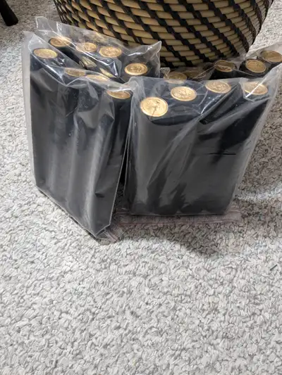 Wine Bottle Shrink Wraps - Gold & Black - 80 per package, View more