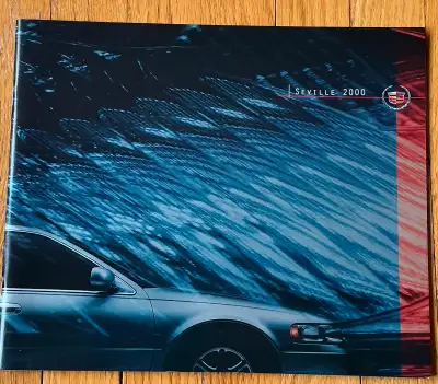 2000 CADILLAC SEVILLE BROCHURE FOR SALE THIS BROCHURE HAS 30 PAGES SHOWING MODELS OF THE SLS-STS-WIT...