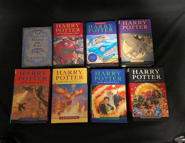 AMAZING HARRY POTTER HARDCOVER 8 BOOK SET 4 1ST Edition DJ in Children & Young Adult in Oshawa / Durham Region - Image 2