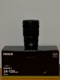 Nikon Nikkor 24-120 F4 z-mount lens