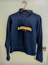 New Women's Large Wilfrid Laurier Sweater 