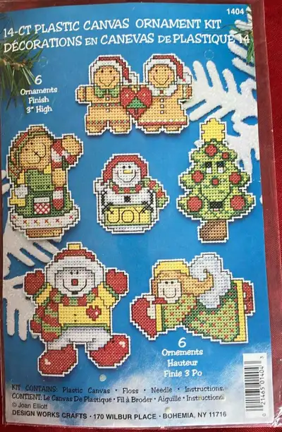 Design Works Crafts Plastic Canvas Snowman etc. Ornaments Kit (N, View more