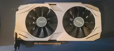 Model: ASUS Dual GeForce GTX 1060 6GB (dual-fan cooling) Memory: 6GB GDDR5 Ports: HDMI, DisplayPort,...