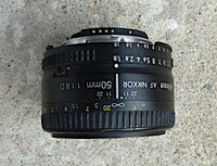 Nikon Nikkor AF 50mm f1.8 D Lens