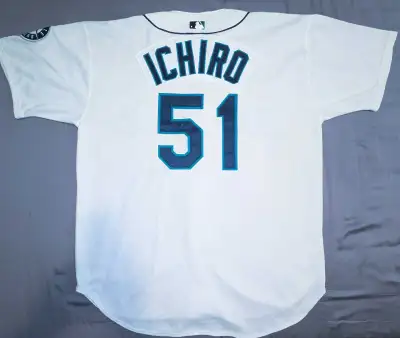 Vintage ICHIRO SUZUKI authentic Seattle Mariners jersey sz48, View more