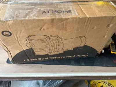 VIVOHOME 1.5 HP Dual Voltage Pool Pump - New in Box, View more