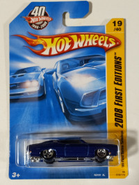 Hot Wheels 69 Ford Torino Talladega Blue 2008 First Edition NIP