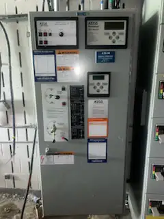 ASCO 7000 transfer switches with MCC62865712041603124