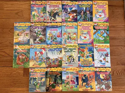 22 Geronimo Stilton books , View more