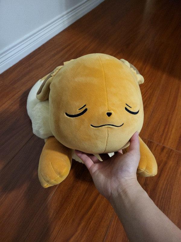 Pokemon Eevee Sleeping Plush 18 inches- BRAND NEW in Other in Vancouver