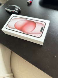 iPhone 15 pink 128G BRAND NEW   