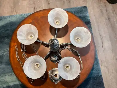 Pewter Chandelier, View more