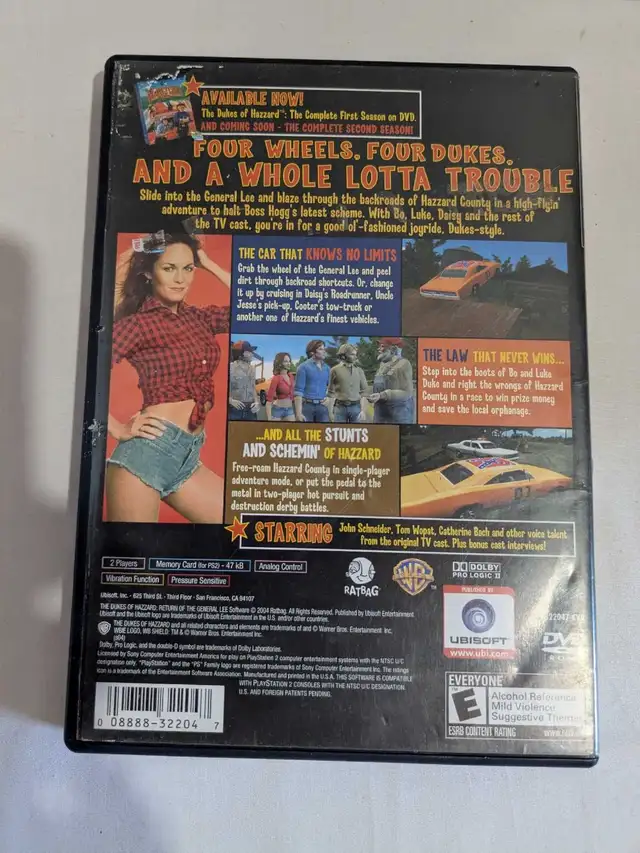 PS2 The Dukes of Hazzard: Return of the General Lee Video Game  in Older Generation in Charlottetown - Image 9