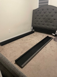 Queen Size Bed and Mattess (Perfect Condition)