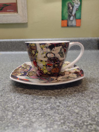 Gustav Klimt, The Virgin, teacup and saucer