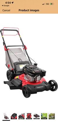 New PowerSmart Self Propelled Gas Lawn Mower 21-Inch with 170cc  Mississauga / Peel Region Toronto (GTA) Preview