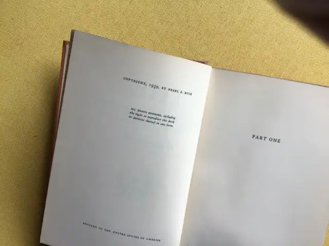 PEARL S BUCK, THE PATRIOT, 1939 1st Edition, very good in Fiction in Oshawa / Durham Region - Image 4