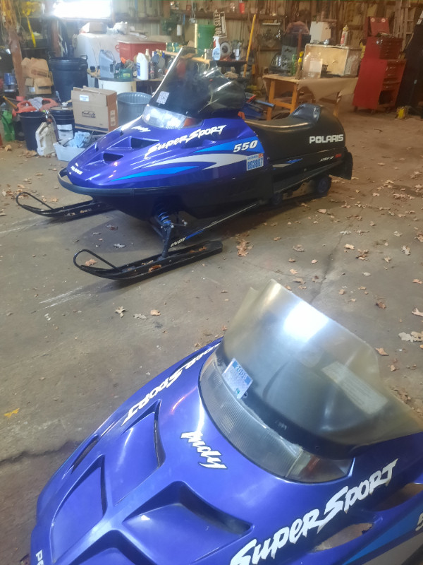 2000 POLARIS 550 Super  Sport PARTING OUT in Snowmobiles Parts, Trailers & Accessories in Kawartha Lakes - Image 4