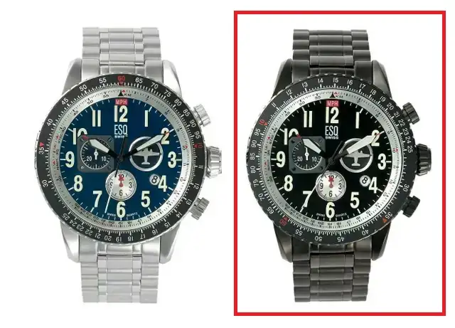 ESQ Beacon Black (ESQ by Movado) Chronograph Watch in Jewellery & Watches in City of Toronto - Image 3