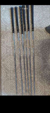Dynamic gold S300 105 shafts with grip ( 4-pw)