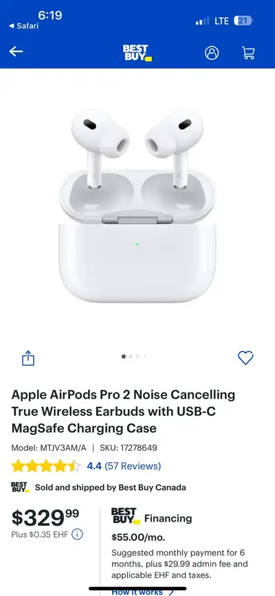 Unopened AirPods Pro 2 MagSafe USB-C, View more