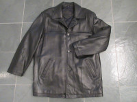 BARACUTA Manteau vrai cuir / Real Leather Coat – Homme/Men