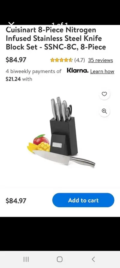 Cuisinart Knife Set, View more