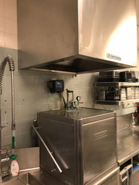 2  Commercial Hobart dishwashers