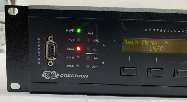 CRESTRON PRO2 Professional Dual Bus Control System64700584459137121