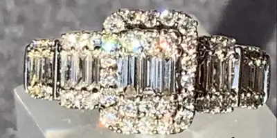 Spectacular 1c tcw diamond ring, View more