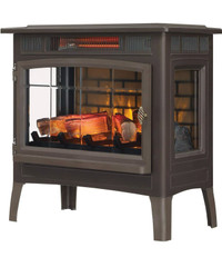 Duraflame electric infrared quartz fireplace stove with 3D flame