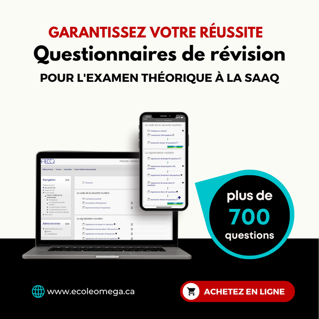 Online Preparation for the SAAQ Theory Exam CLASS 5