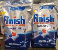 Finish Power Ball Quantum Dishwasher Detergent 80 Tabs Sealed